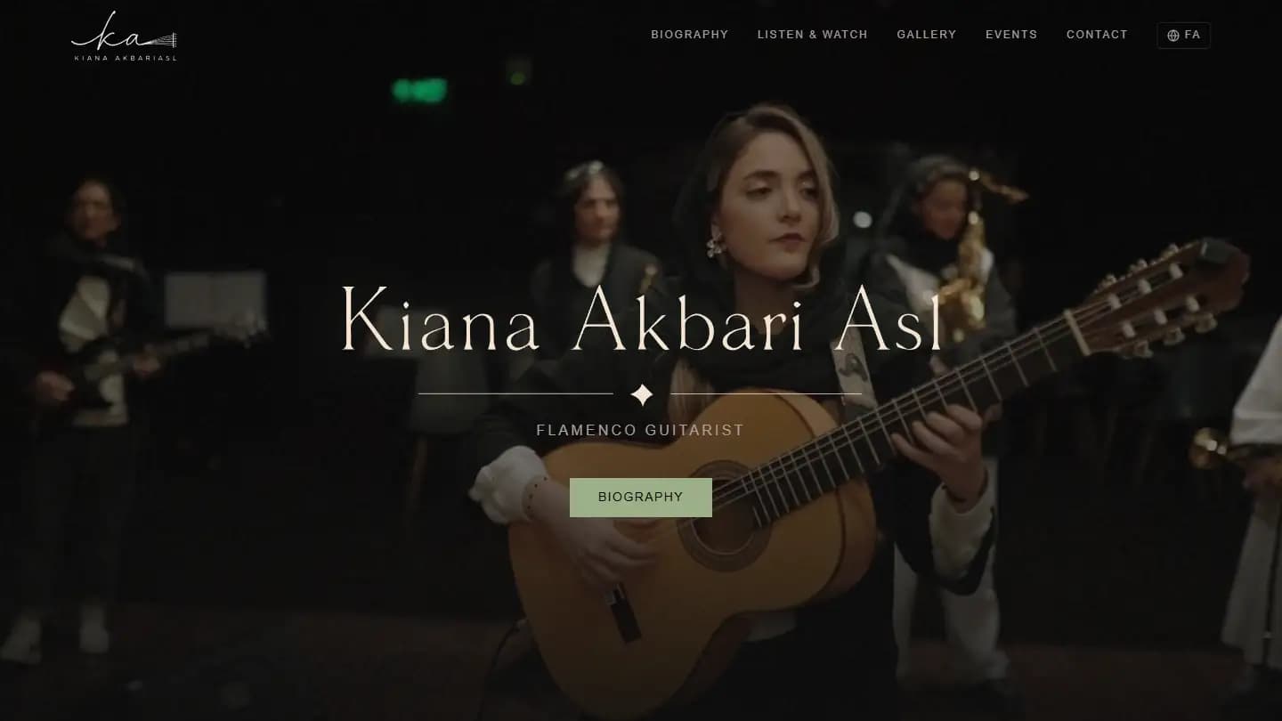 Kiana Akbari Asl — Music & performance