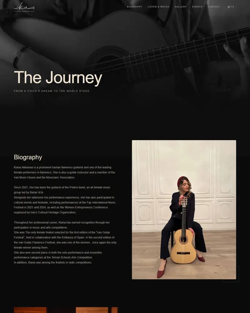 Kiana Akbari Asl — Biography
