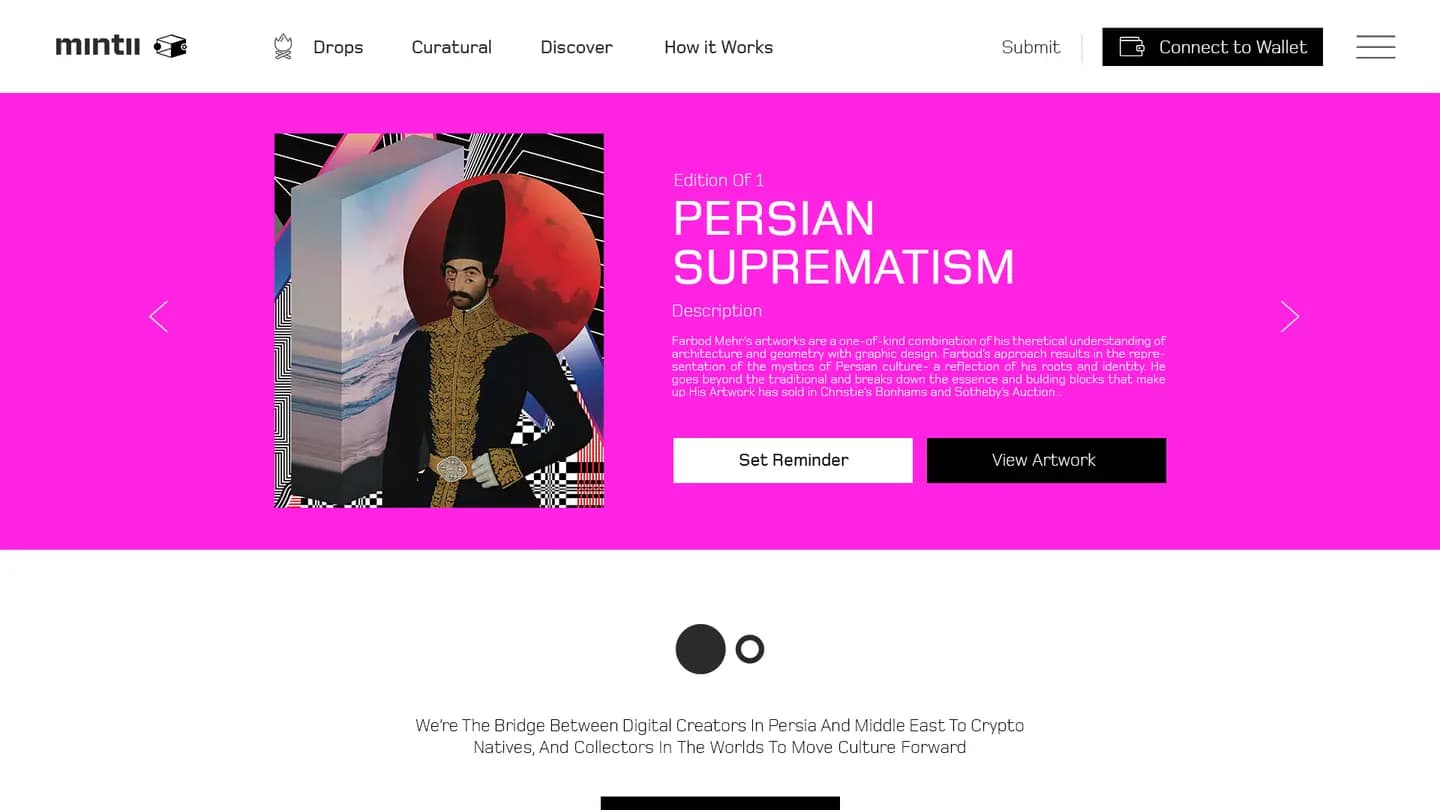Mintii — Digital art & Web3